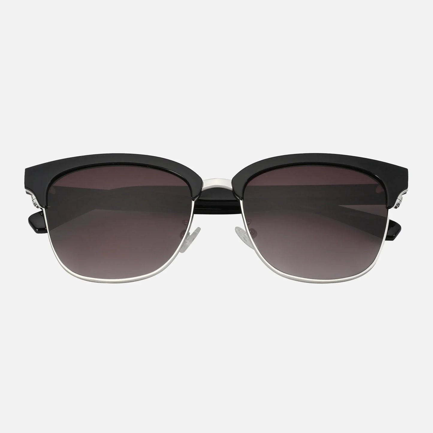 Fashion Half Frame Polarized Sunglasses High-quality Acetate Business Shade Unisex Square UV400 Certified Sun Glasses