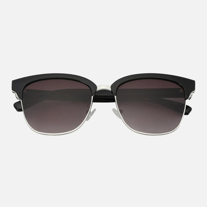 Fashion Half Frame Polarized Sunglasses High-quality Acetate Business Shade Unisex Square UV400 Certified Sun Glasses