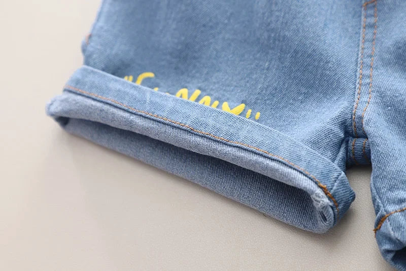 Kids Clothes Summer Children Boy Girls Cartoon T Shirt Shorts 2Pcs/sets Baby Toddler Clothing Infant Sportswear 1 2 3 4 5 Years