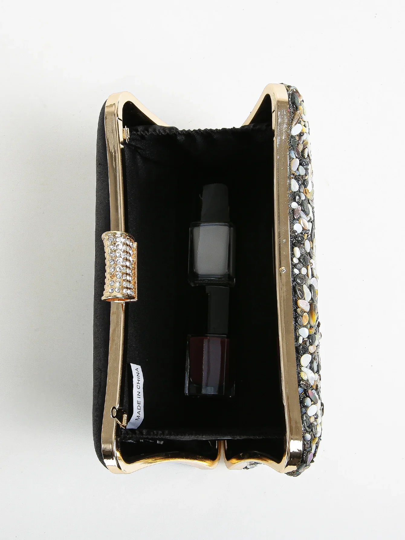 Mini Irregular Jewel Handheld Dinner Bag