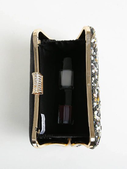 Mini Irregular Jewel Handheld Dinner Bag