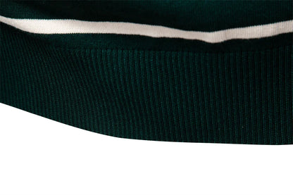 2025 Color Block Polo Men Striped Long Sleeve New Autumn Designer Social Business Premium T-shirts Male
