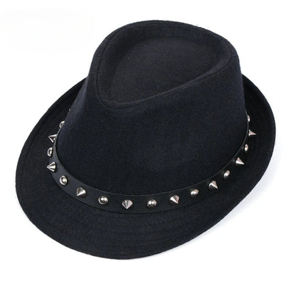 Winter Solid Fedoras For Men Top Jazz Hat Adult Bowler Hats Classic Version Chapeau Hats