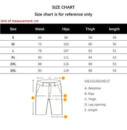 Summer Retro Fashion Denim Shorts for Men Loose Straight Leg Multi-pocket Short Jeans With Elastic Waist and Drawstring Male