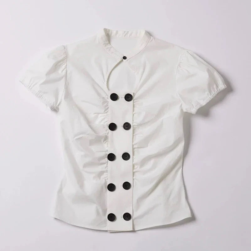Y2K Gothic Aesthetic Top Square Neck Women's Retro Harajuku Fashion Casual Fairy Style Sweet and Cute Emotional Girl