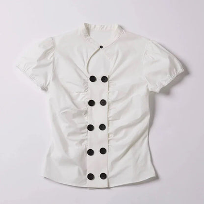 Y2K Gothic Aesthetic Top Square Neck Women's Retro Harajuku Fashion Casual Fairy Style Sweet and Cute Emotional Girl