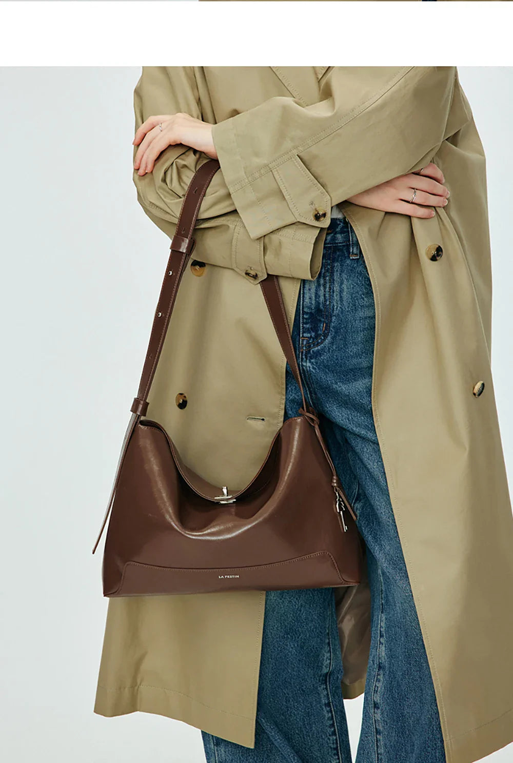 Original Brand Shoulder Crossbody Bag Popular Tote Bags for Women Large Capacity Fashion Leather Bag