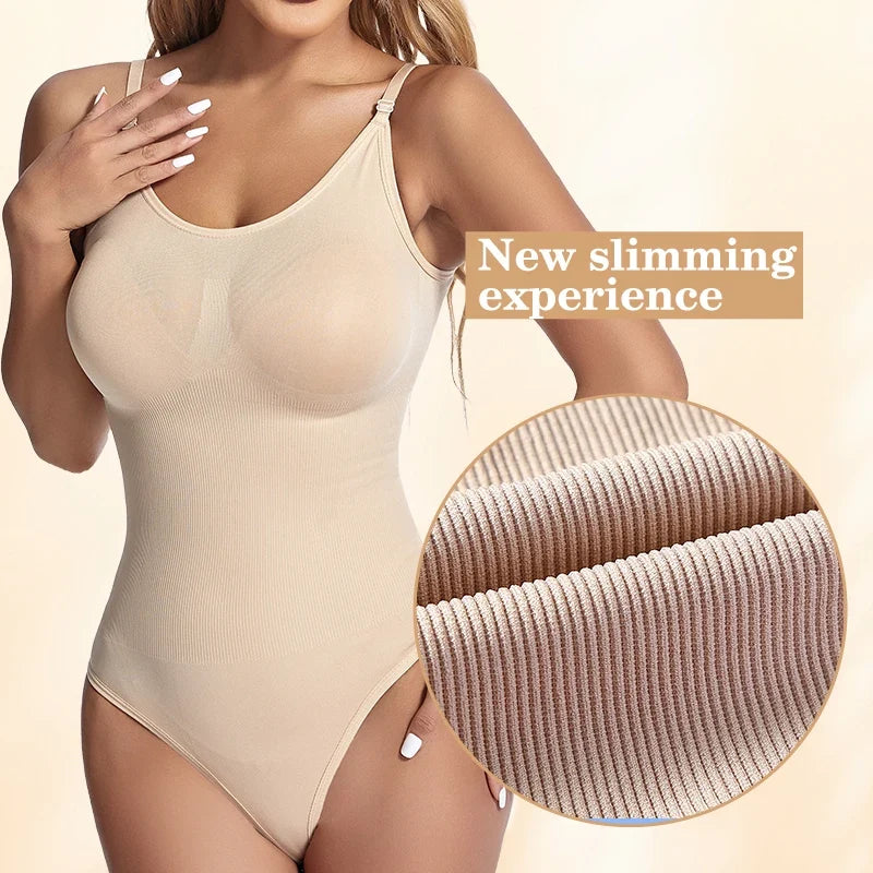 Shapwear Soft Body Shaping  Thong Body Shaping Tummy Control Butt Lifter Cincher Slimming Sheath Shapers Bodysuit Woman Body