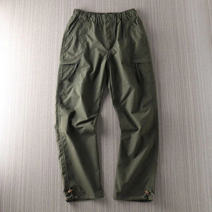 Quick-drying Hiking Pants 2026 Spring Summer Mountain Camp Outdoor Casual Cargo Pants Mens Waterproof Loose Breathable Trousers