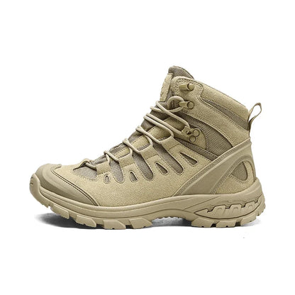 New Men Tactical Boots Waterproof Work Military Safety Hiking Casual Ankle Outdoor Forest fire fighting Desert Climbing Hunting