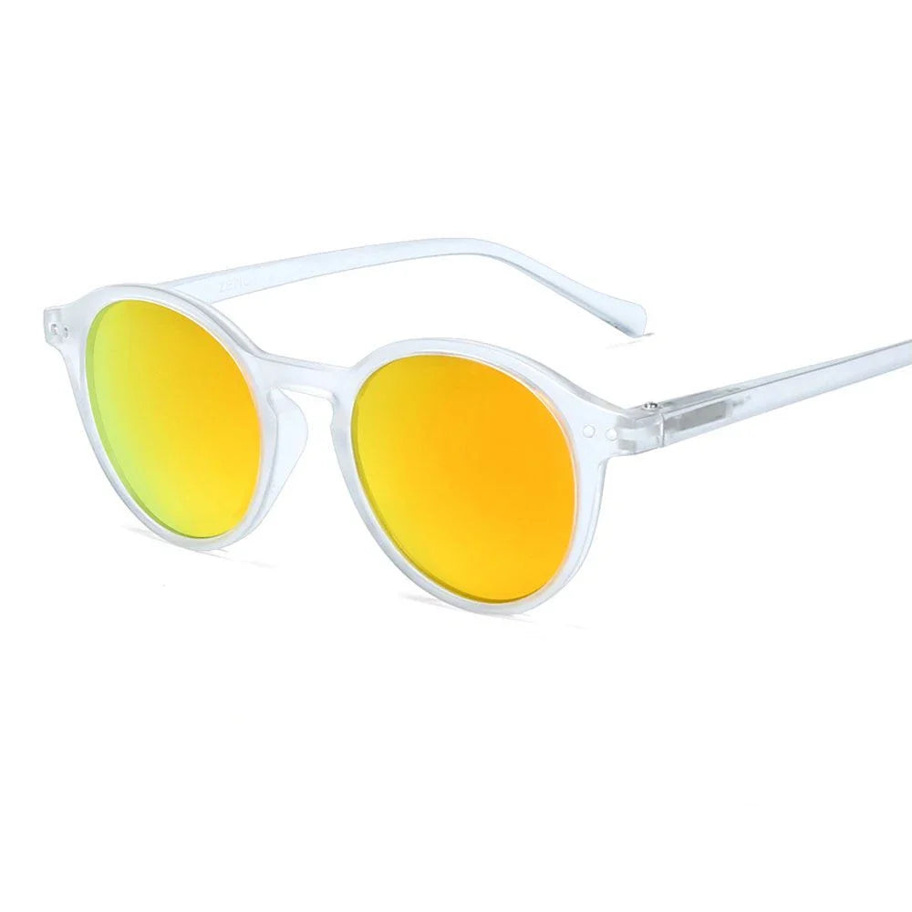Small Round Sunglasses for Men Women Vintage Retro Polarized Circle Sun Glasses UV400 Protection