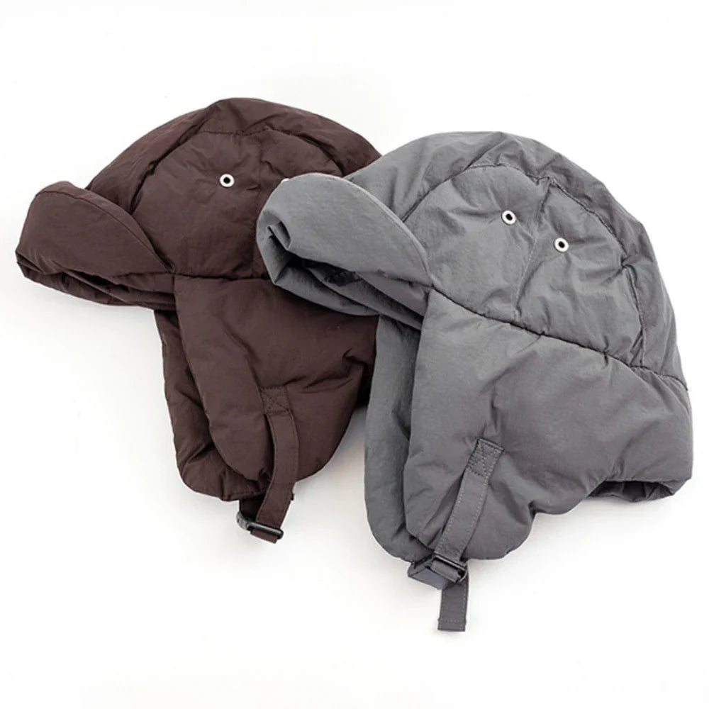 Bomber Hat High Quality Snow Ski Trapper Earflap Cap Men Women Winter Hat Male Female Thick Warm Windproof Russian Hat