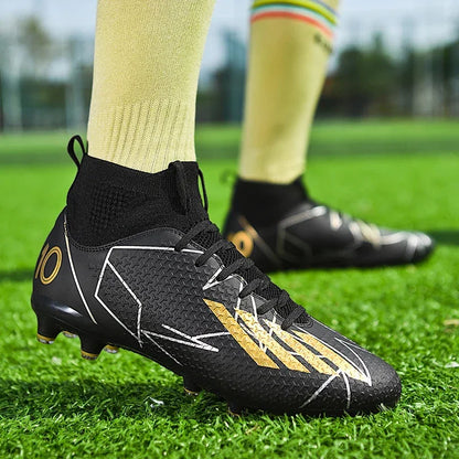 New Professional Football Boots Match Sport Sneakers Unisex Soccer Shoes Outdoor Non-slip Drop Shipping Training Sport Futsal