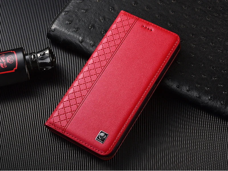 Napa Genuine Leather Case For Apple iPhone 7 8 X XS XR 11 12 13 14 15 16 17 Pro max Plus Phone wallet Flip Cover Cases