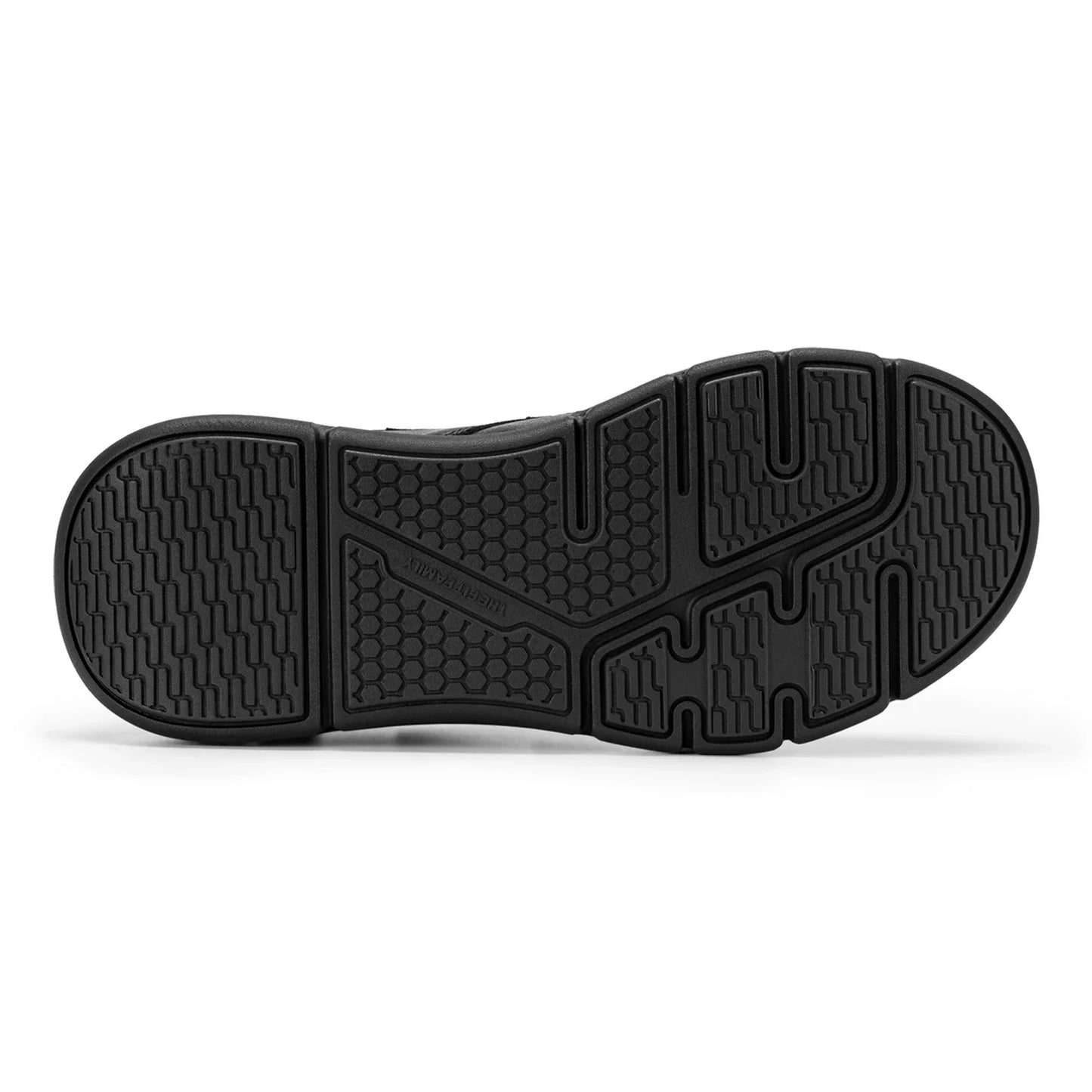Men'S Wide Walking Shoes Hook And Loop Comfortable Leather Business Shoes Orthopedic Diabetic Shoes For Swollen Feet
