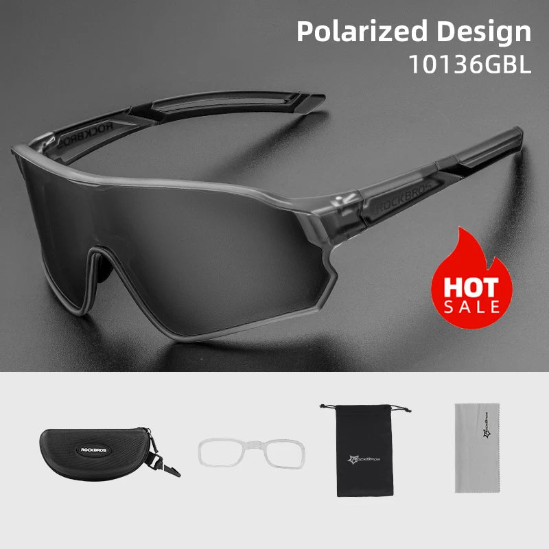 Polarized Glasses UV400 Sunglasses Sport Protection Glasses Bicycle Eyewear Outdoor Hiking Camping Golf Cycling Goggles