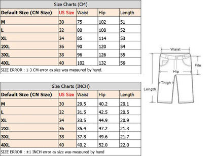 Summer Cargo Shorts Men's Quick Dry Hiking Fishing Shorts Multi-pockets Stretch Waist Casual Shorts Outdoor Male