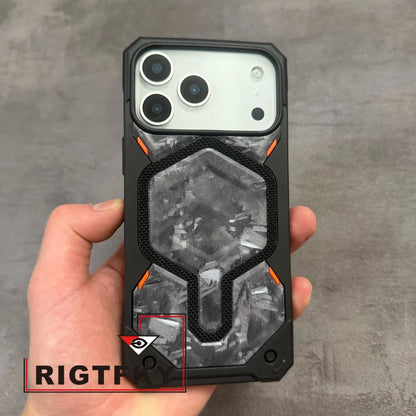 Heavy Military Mixed Armor Shockproof Phone Case For Iphone 17 Pro Max Air 16 15 Plus14 13 Magnetic Rugged Protective Back Cover