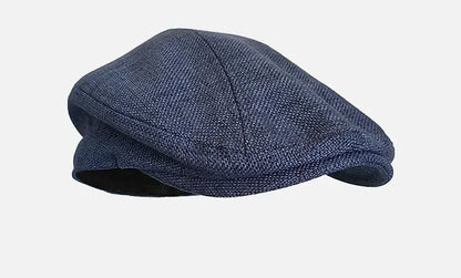Big Size Summer Linen Solid Newsboy Caps Men and Women Painter Beret Hats Adult Casual Ventilate Sunprotection Advancing Hat