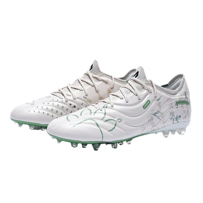 Men's Football Shoes Adult Mg Short Spikes Artificial Turf Training Football Boots Indoor Anti-slip Soccer Shoes