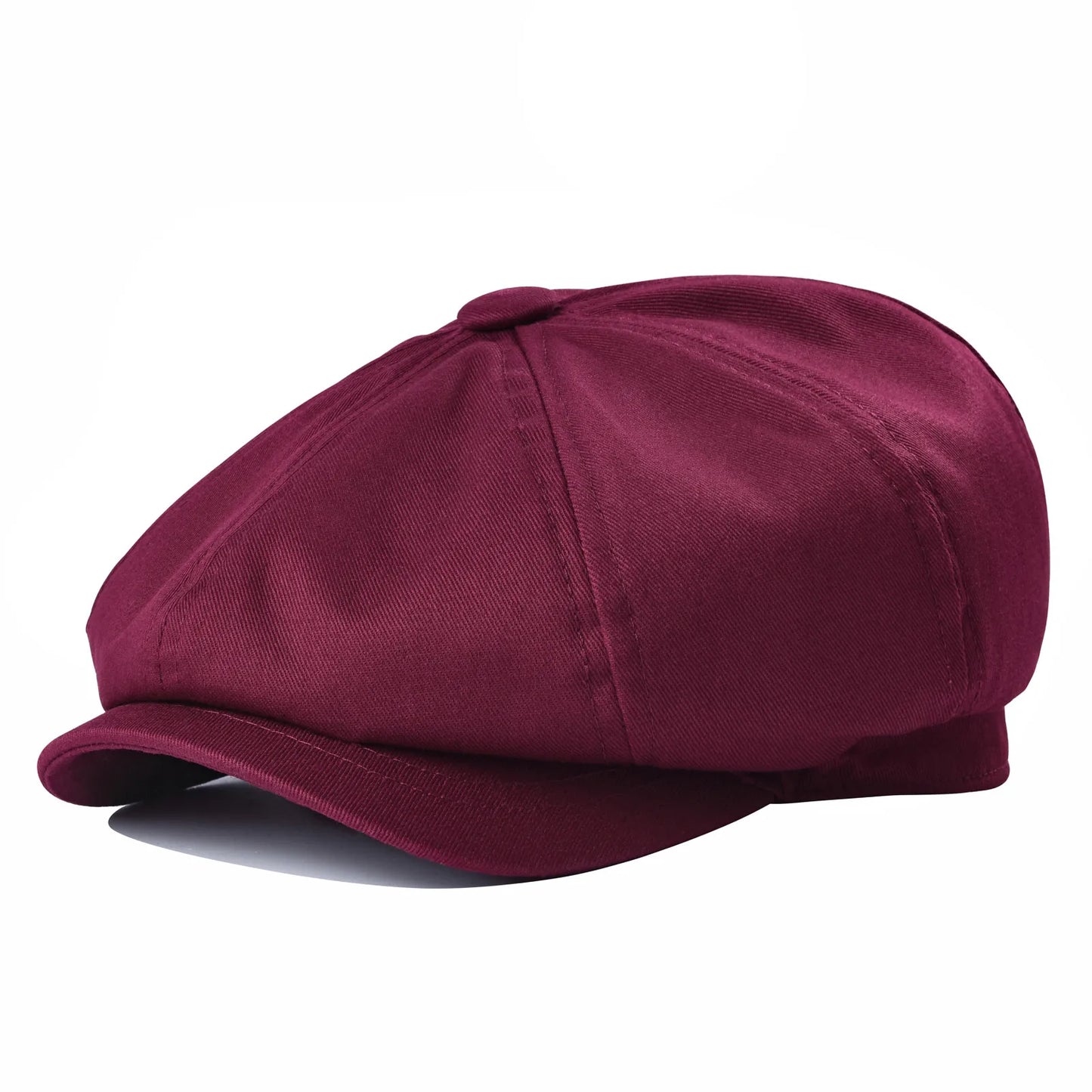 Newsboy Cap Men's Twill Cotton Eight Panel Hat Women's Baker Boy Caps Retro Big Large Hats Male Boina Green Beret