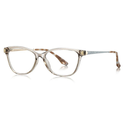 Classic Square Anti Blue Light Blocking Reading Glasses Women Prescription Glasses Computer Lightweight Eyeglasses LS231