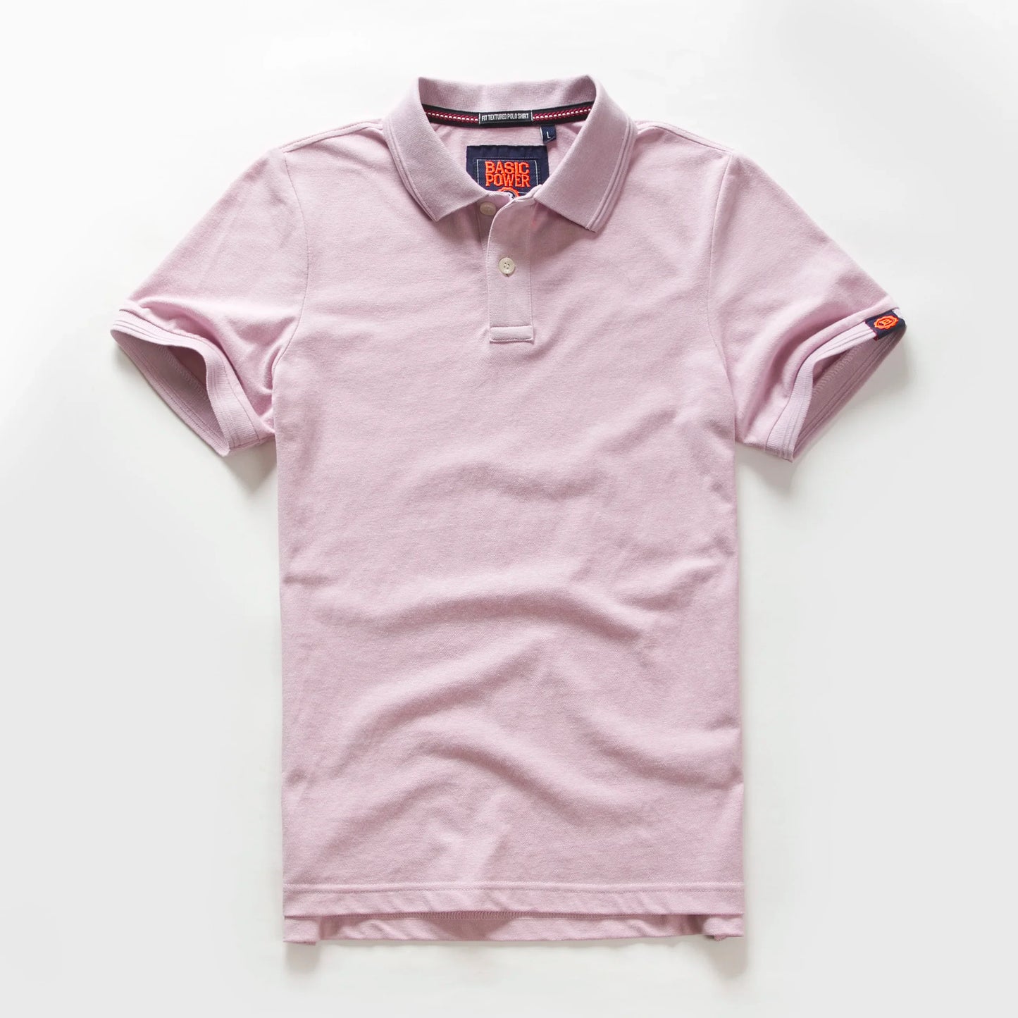 Summer Mens Polo shirts Cotton Shirts Short Sleeve Letter Embroidered Emblem Simple Shirt for Male Size M-3XL BP6900