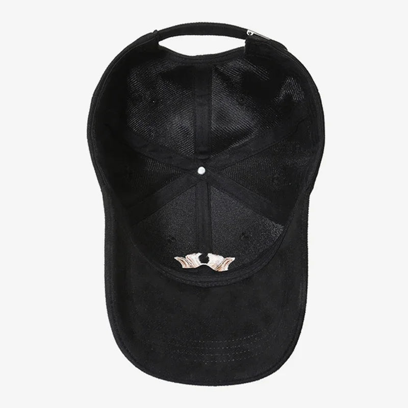 Fashion Embroidered Letters Baseball Cap for Men Women, Adjustable Unisex Couple Matching Sun Hat, Trendy Casual Duck Bill Cap