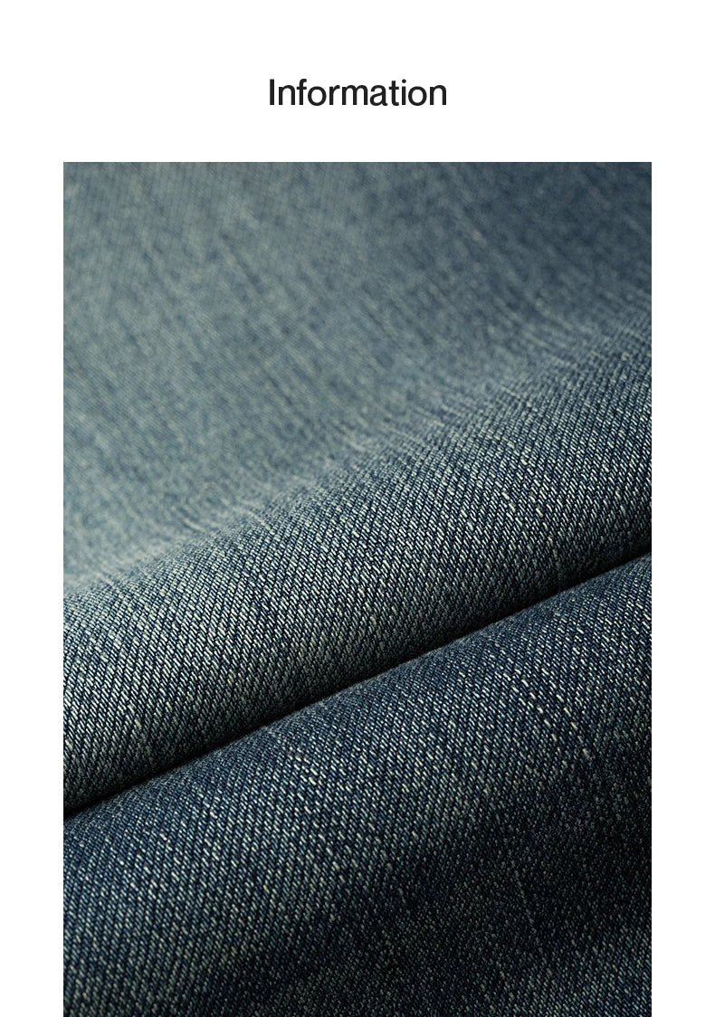 Women Denim Jeans 2025 Autumn New Lycra Stretch Straight Wide Leg Long pants