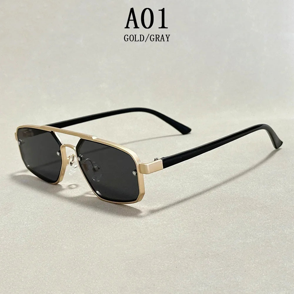 Fashion Punk Sunglasses Women Trendy Luxury Vacation Steampunk Sunglasses For Men Retro Glasses Gafas De Sol Hombre Zonnebril
