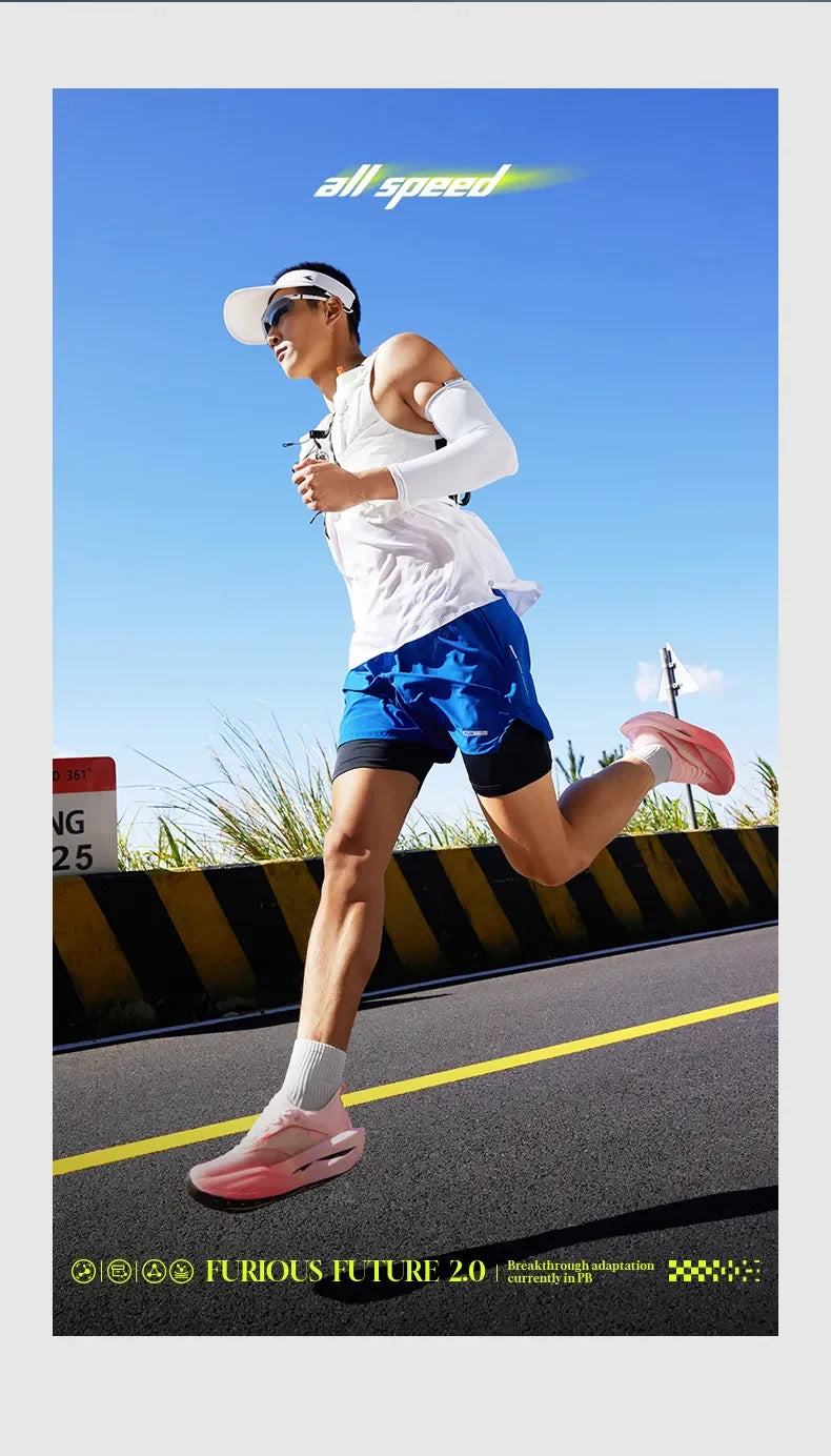 Furious Future 2.0 Running Shoes Marathon Plate Racing Carbon Breathable Durable Cushion Stable Sneakers 672512201