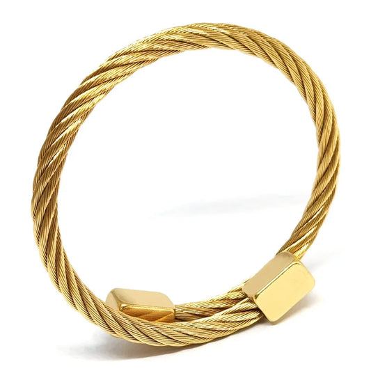 Bracelet en Acier Inoxydable Clou Bracelets pour Femmes Luxe Breloque Bijoux Designer Marque de Luxe Couple Jonc pour Hommes Cadeau Classique