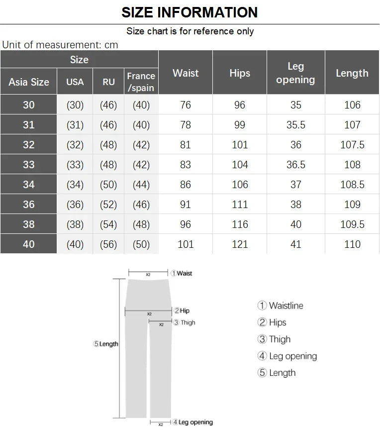 6 Colors Male Autumn Winter Casual Pants Chic Straight Formal Office Luxury Trousers Fashion Elastic Men Business Suit Pants