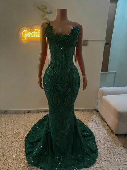 Red Diamonds Luxury Women's Evening Dresses 2026 With Veil Beading Crystals Tassels Formal Prom Dress Wedding Party Customized