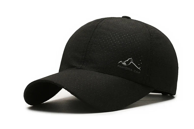 Unisex Simple Cross Water Drop Embroidery Baseball Caps Spring and Autumn Outdoor Adjustable Casual Hat Sunscreen Hat