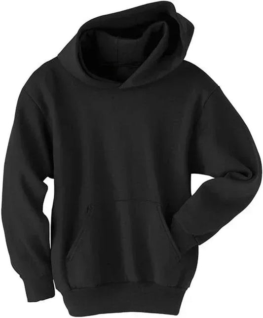 Pokemon Anime Gengar Cotton Hoodie Black Color Character Print with Full Body Purple Ghost Pattern Casual Streetwear