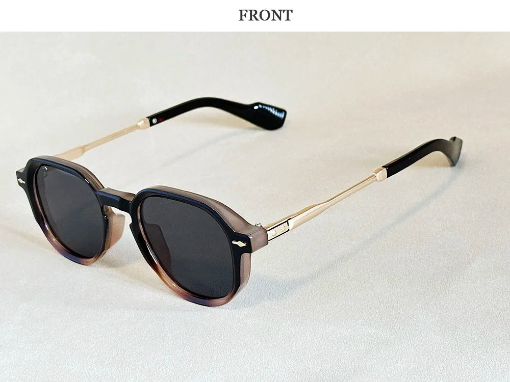 2025 Fashion Sunglass Men Vintage Oval Sunglasses Women Trendy Dropshipping Gafas De Sol Hombre Lunette Soleil Femme Zonnebril
