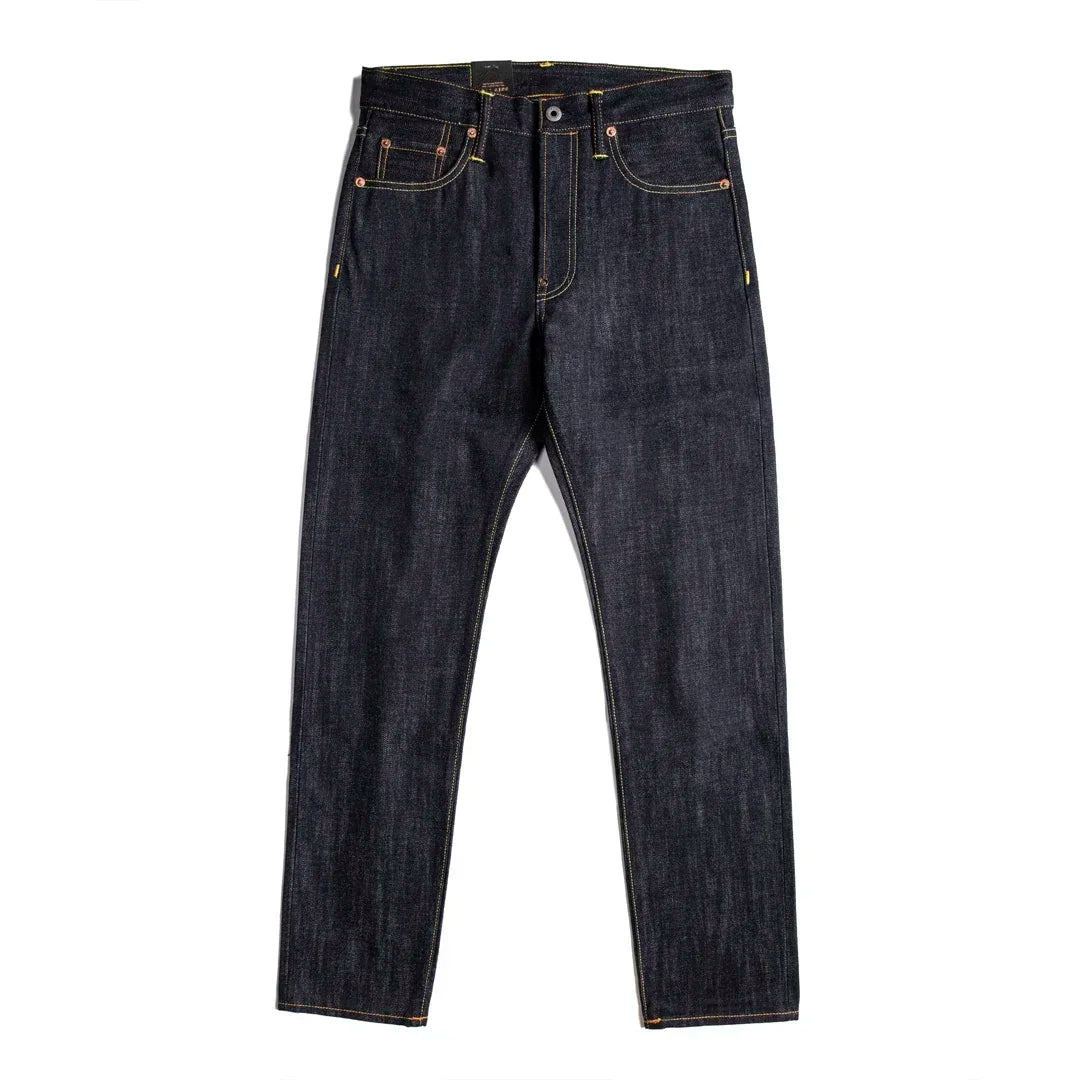 17oz SD-107 Slim Cut Jeans Selvdege Denim Men's Pants Straight Leg