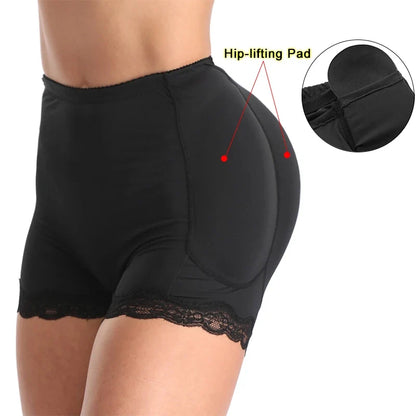 Butt Lifter Shapewear Women  Waist Tummy Control Body Shaper Underwear Pad Panties Fake Buttocks Lingerie Thigh Slimmer