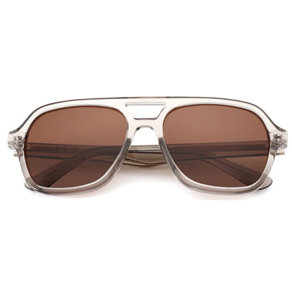 New Arrivals Aviator Polarized Sunglasses Handmade Acetate UV400 Protection Square Pilot Sun Glasses for Women Men