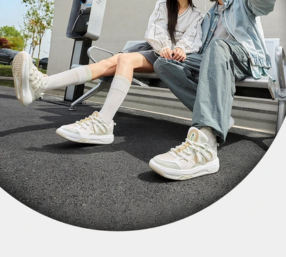 Men's Board Shoes Rebound Versatile Anti-slip Thick-soled Casual Wear-resistant Male Sneakers 672536610