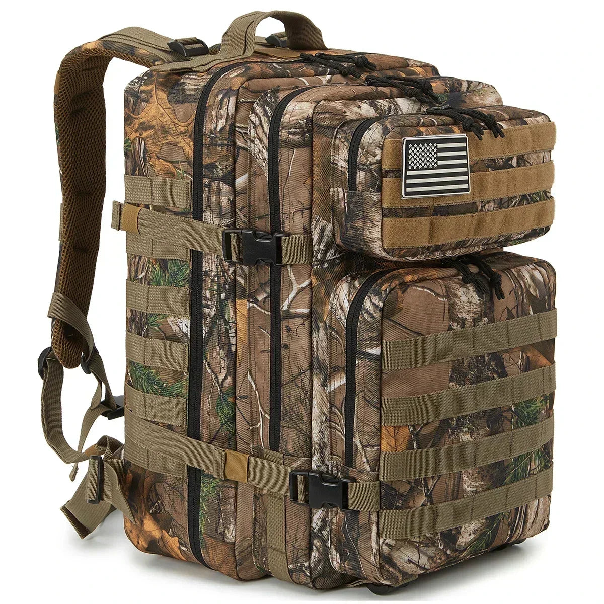 45L Tactical Backpack Large Capacity Outdoor Rucksack 3 Day Fitness Hiking Bag Hiking Camping Gear Backpacks