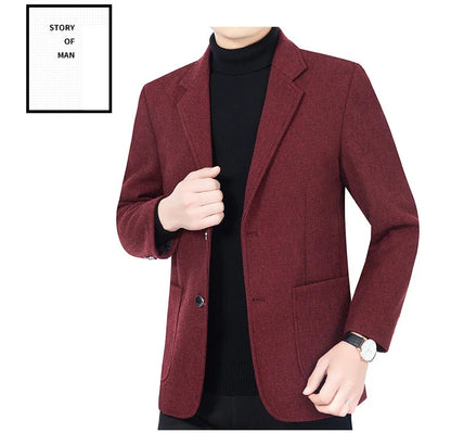 High Quality Blazers Men Korean Version Fashion Trend Wedding Suit Casual Business Man Gentleman Suits Male Jacket Blazer Coat