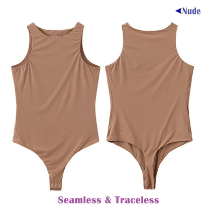 Female Underwear Belly Reducing Shapewear Tank Top Open The Crotch Lift The Buttocks Seamless Bodysuit Women