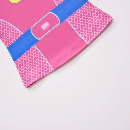 Children SuperKitties Halloween Cartoon Boys Cosplay Costume Super Kitties Buddy Girls Cos Suits Mask Bag Kids Birthday Clothing