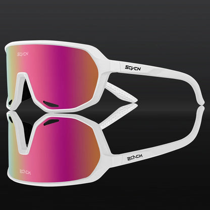 Hiking Eyewear Sports Glasses Cycling Glasses Fashion Sunglasses for Men MTB Bike Bicycle Sports UV400 Hunting Driving