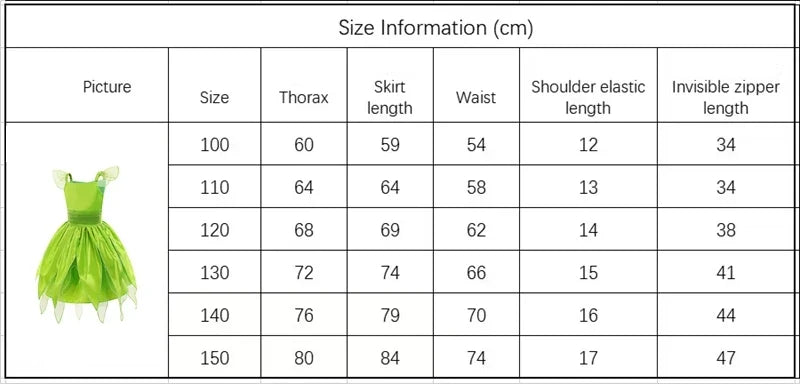 Girls Flower Fairy Dress Up Kids Princess Dress With Wings Halloween Princess Costume Elves Party Tinkerbell Tinker Bell Dress