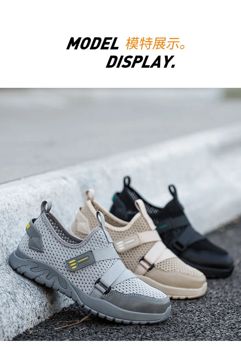 Breathable Indestructible Shoes Insulation 6KV Work Sneakers Summer Anti-puncture Safety Shoes Men Construction Footwear 2026