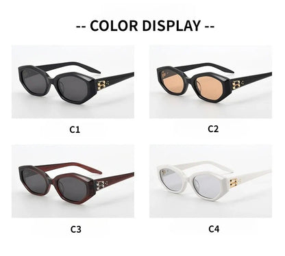 Fashion Cat Eye Retro Men Sunglasses High Quality Acetate UV400 Protection Top Brand Women Sunglasses Support Custom Lenses