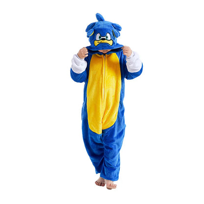 Cartoon Kigurumi For Kids Animal Onesies Children Pyjamas Halloween Cosplay Costumes